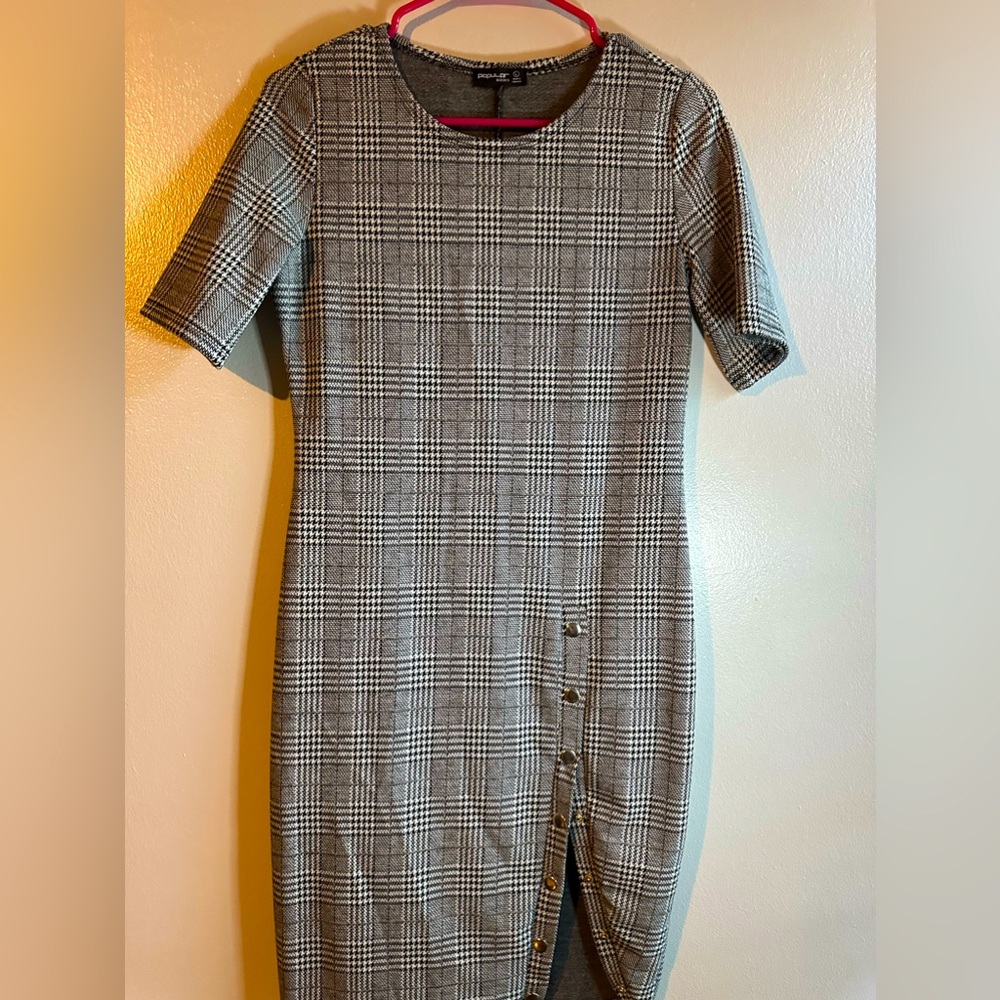 Plaid dress